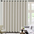H.VERSAILTEX Blackout Curtains for Sliding Glass Door Room Divider Curtains Noise Reduce Curtain Panel Portable Window Screen S…