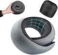 Travel Pillow, Memory Foam Neck Pillow with Ergonomic 360° Support, Travel Neck Pillow for Airplanes, Compact Design for Plane, Car &…