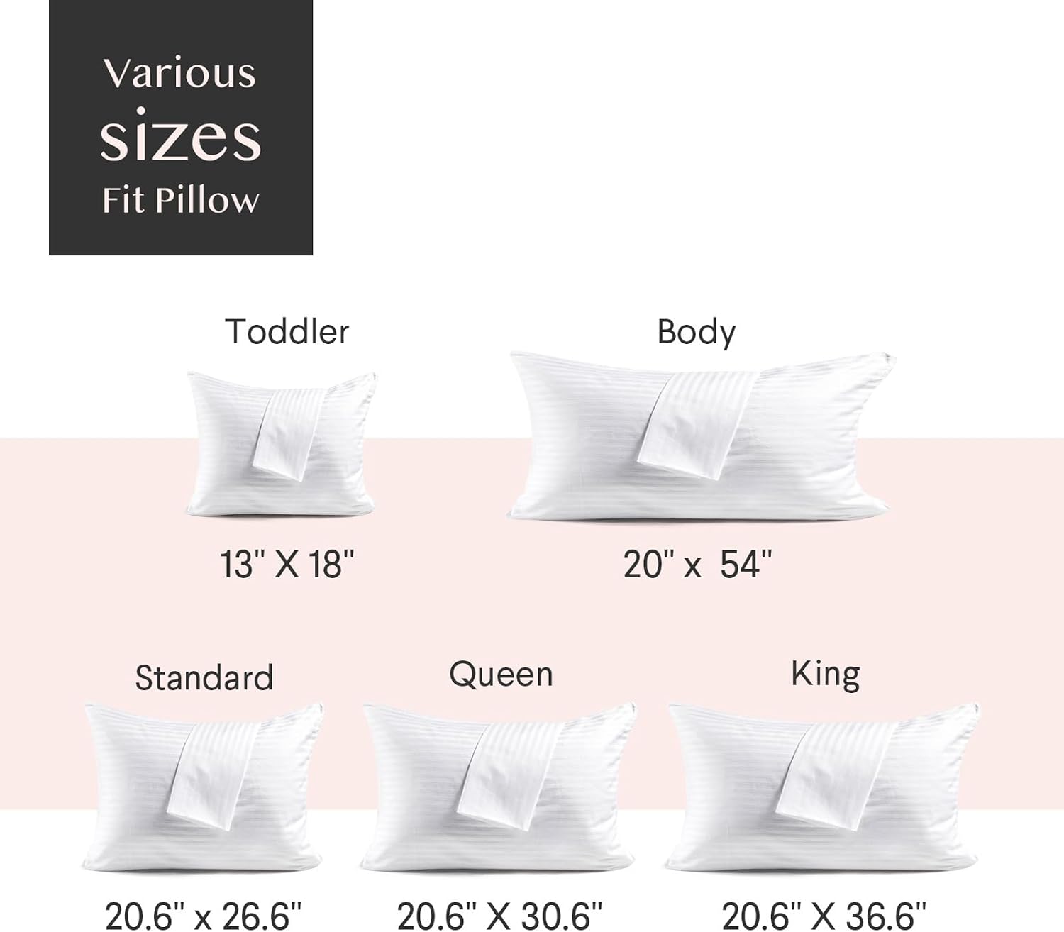 Faunna 600TC 100% Cotton Pillow Protectors, Queen Size (20x30), 4 Pack, Oeko-TEX Certified, Hotel Grade Pillow Cover with Silent Zipper, Zi…