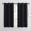 NICETOWN Blackout Draperies Window Curtain Panels, Autumn/Winter Thermal Insulated Solid Grommet Blackout Curtains/Drapes for Cafe (Set…