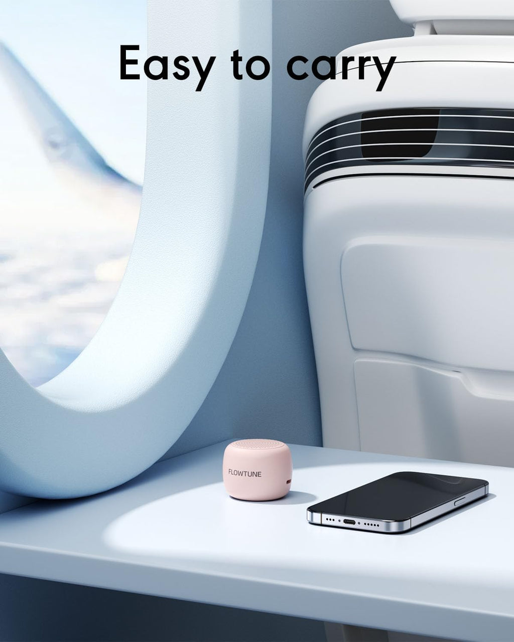 Sound Machine Flowtune White Noise Machine for Baby Adults, Mini Portable Sound Machine for Travel, 6H Timer, 18 Soothing Sleep Sounds…