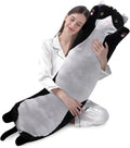 shangman Lovely Plush Cat Doll Cute Cartoon Soft Stuffed Kitten Pillow Long Throw Sleeping Pillow Doll Toy Valentines Day Gift for Kids…
