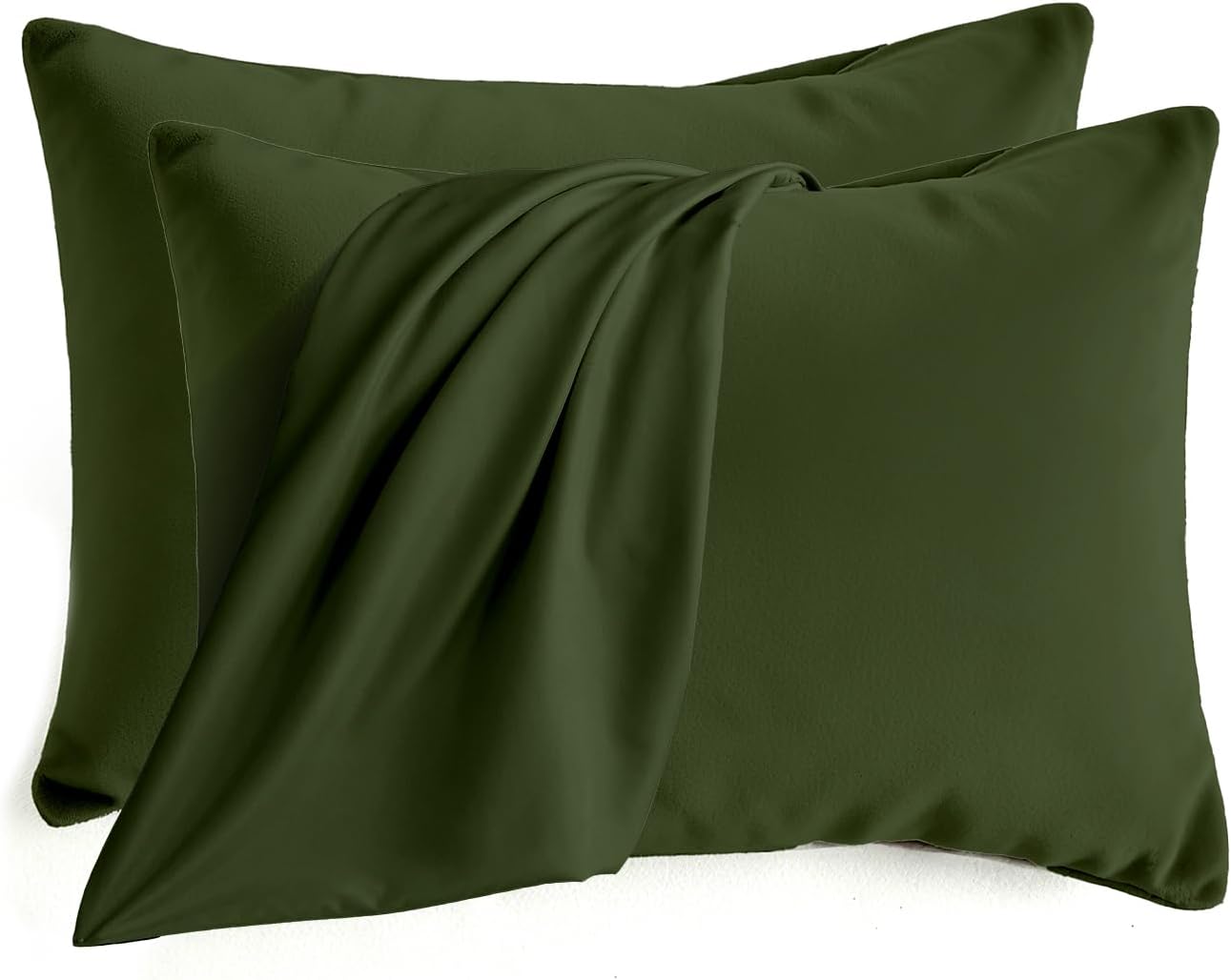 QJFabricCO Q&J Fabric Co.Bedding Pillow Cases Standard Size set of 2 Soft Brushed Microfiber Pillow Cover, Wrinkle-Free, Fade-Resistant, En…