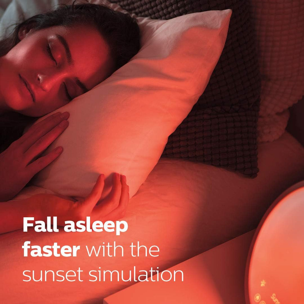 PhilipsSmartSleep Philips SmartSleep Sleep and Wake-Up Light, Simulated Sunrise and Sunset, Multiple Lights and Sounds, RelaxBreathe to Sle…