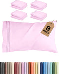 King Standard Pillow Cases Set of 8 - Ultra Soft Hotel Quality Pillowcase Covers - Comfy & Wrinkle Free - Shrink & Fade Resistant…