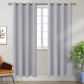 BGment Room Darkening Curtains for Bedroom - Grommet Thermal Insulated Window Treatments Light Blocking Curtains for Living Room, Set of 2…