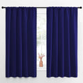 NICETOWN Curtains Blackout Draperies - Modern Design Thermal Insulated Solid Rod Pocket Top Blackout Drapes for Kid's Bedroom, Window…