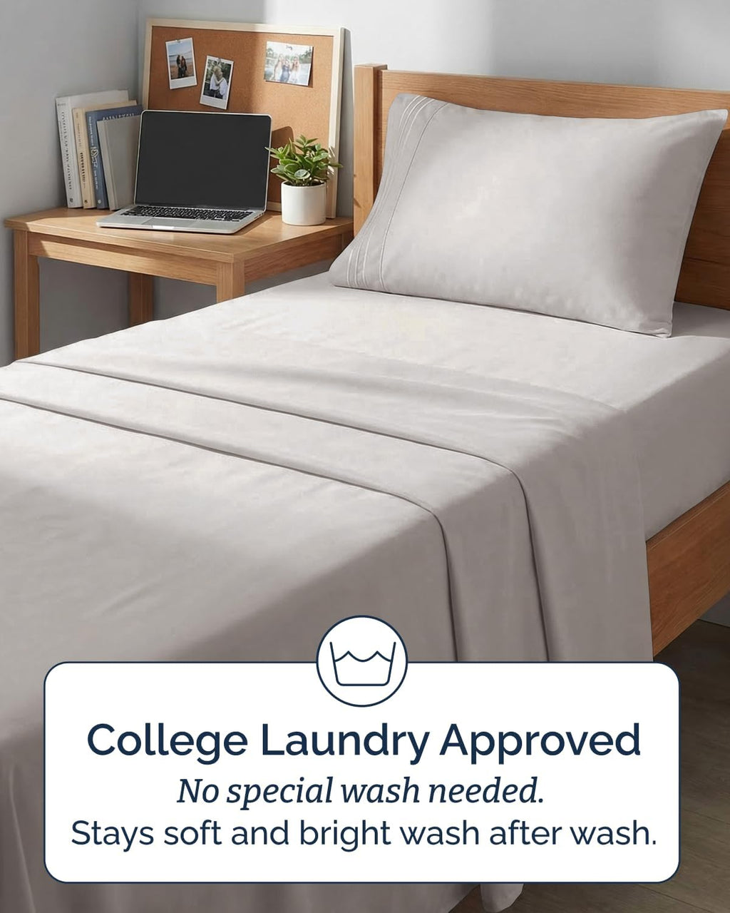 Twin XL 4 Piece Sheet Set - Comfy, Breathable & Cooling - Soft Hotel Luxury Bedding for Women, Men, Kids, Teens and Children - 1 Flat & 1…