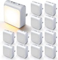 12-Pack Dimmable LED Night Lights Plug into Wall with Dusk to Dawn Sensor, 50lm Plug in Night Light Color & Brightness Adjustable…