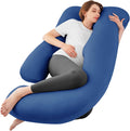 Sasttie Pregnancy Pillows for Sleeping, Jumbo U Shaped Cooling Full Body Pillow with Removable Cover, Pregnant Women Must Haves, Maternity…