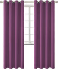 BGment Room Darkening Curtains 84 Inches Long - Grommet Thermal Insulated Drapes Window Treatment Curtains for Bedroom, 2 Panels, 52 x 84 I…