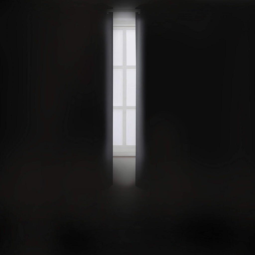 LEMOMO Grey Thermal Blackout Curtains/42 x 63 Inch/Set of 2 Panels Room Darkening Curtains for Bedroom
