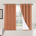 H.VERSAILTEX 100% Blackout Curtains for Bedroom Thermal Insulated Linen Textured Curtains Heat and Full Light Blocking Drapes Living Room…