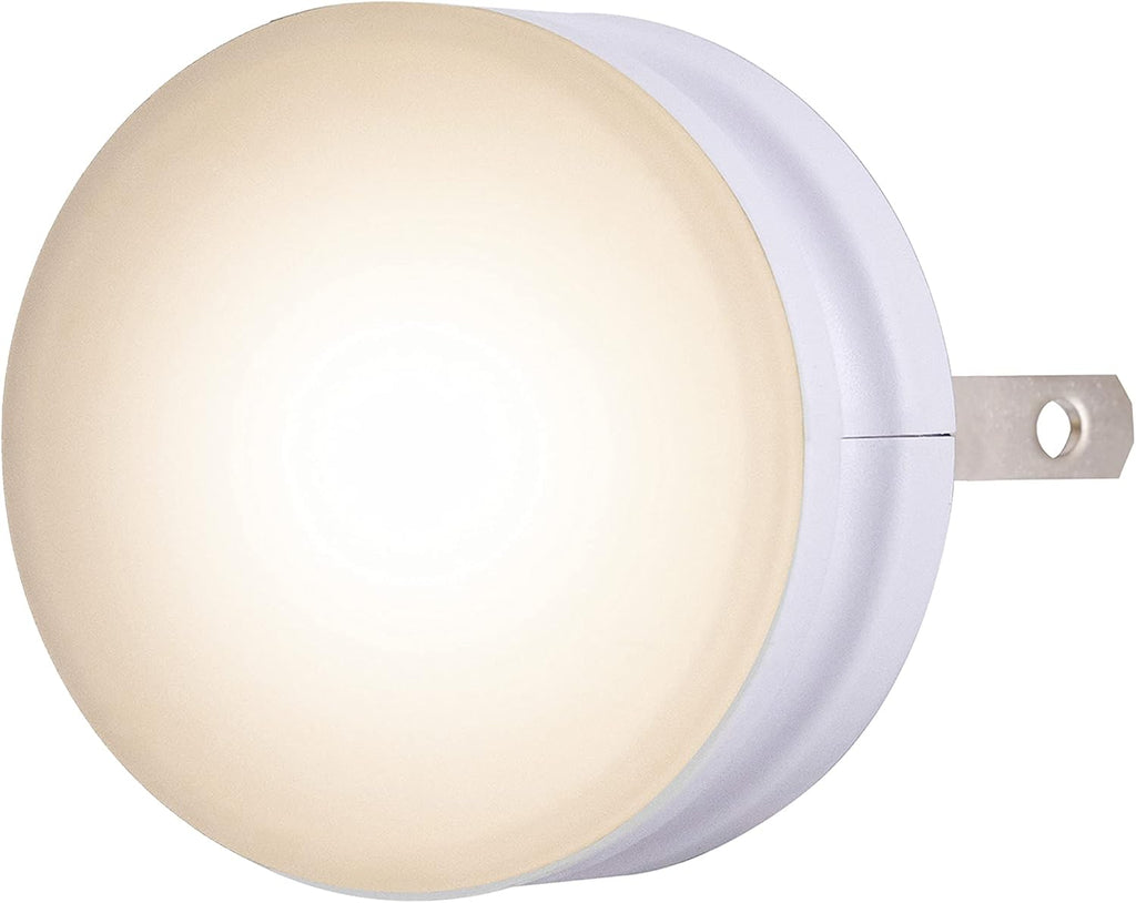 Lights By Night Mini LED Night Light, Plug-In, Dusk To Dawn Sensor, Warm White, Compact, Ambient Lighting, LED Lights for Bedroom…