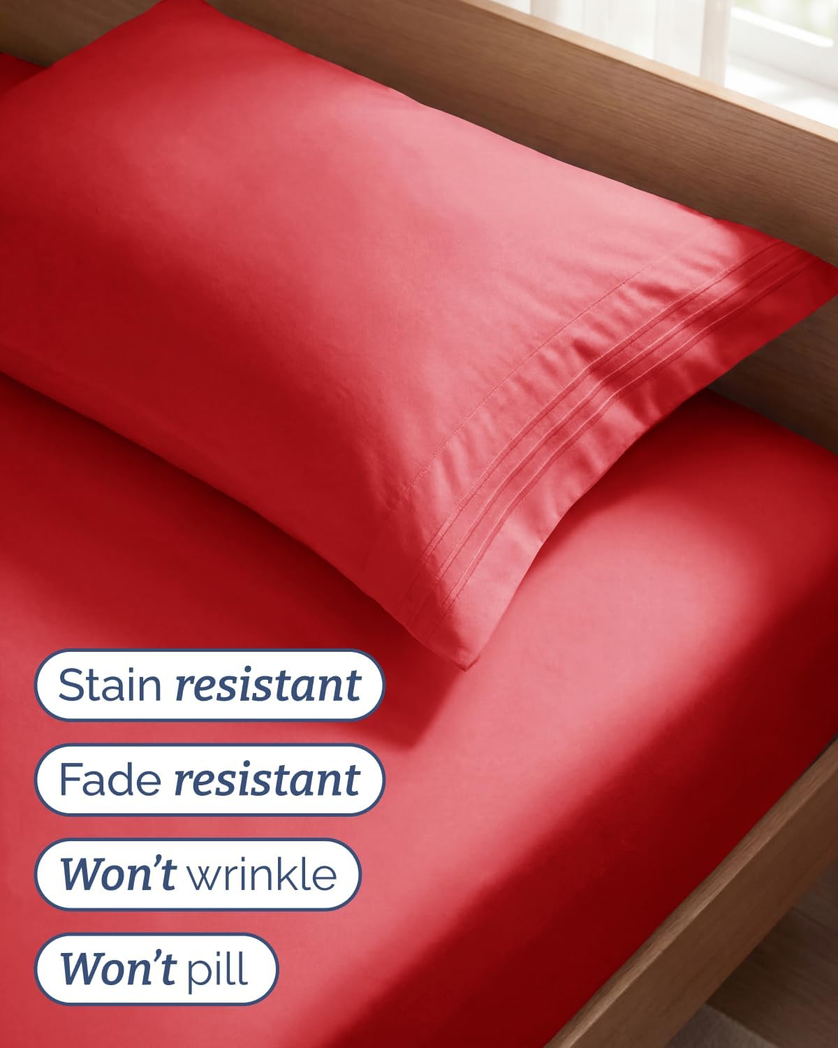 Twin Size 3 Piece Sheet Set - Comfy Breathable & Cooling Sheets - Hotel Luxury Bed Sheets for Women & Men - Deep Pockets, Easy-Fit, Extra…
