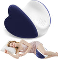 TranquilMoments Knee Pillow for Side Sleepers, Leg Pillow with Cooling Cover, Memory Foam Leg Pillow for Side Sleeping, Heart-Shape…