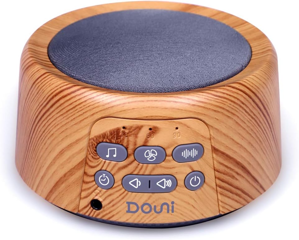 Douni Sleep Sound Machine - White Noise Machine with 27 Soothing Sounds for Sleeping & Relaxation, Timer Settings, Sleep relaxation for…