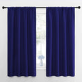 NICETOWN Curtains for Bedroom, Blackout Draperies, All Season Thermal Insulated Solid Rod Pocket Top Blackout Curtains & Drapes for Kid's…