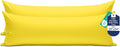 Royalelinens ROYALE LINENS Body Pillow Cover - Double Brushed 1800 Microfiber - 20"x54" with Hidden Zipper Closure - Wrinkle & Fade Resista…