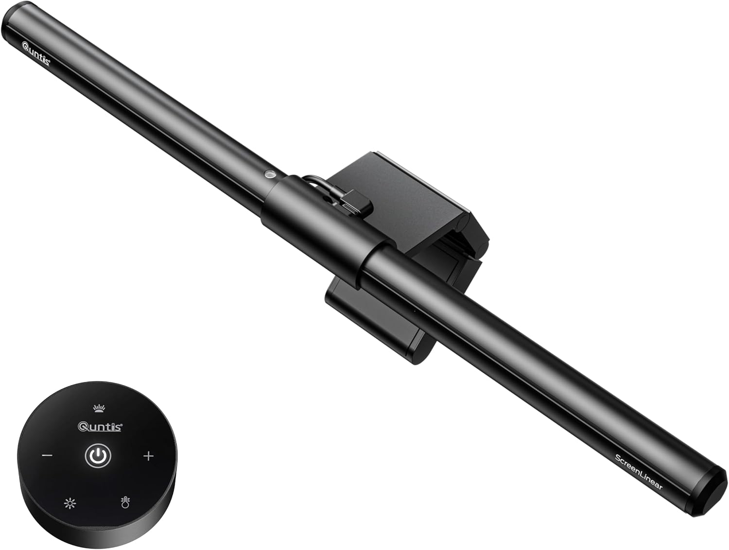 Quntis Monitor Light Bar with Remote, Fit for Curved Monitors/Camera Base, Eye-comfort Computer Screen Light Bar, Auto-Dimming Dimmable…