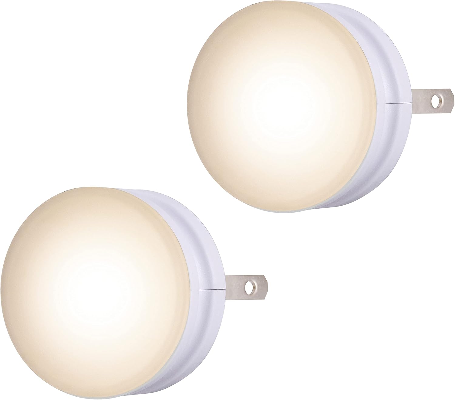 Lights by Night Mini LED Night Light, Plug-In, Dusk to Dawn Sensor, Warm White, Compact, Ambient Lighting, LED Lights for Bedroom…