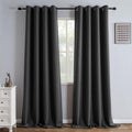 Igemaeve Blackout Curtains 108 Inch Length 2 Panels Set, Black Out Curtains for Bedroom 108 Inch Long, Grommet Energy Saving Room Darkening…