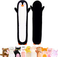 CuddlePaws Cuddle Paws Penguin Plush Body Pillow for Kids | Long Stuffed Animal Cuddle Pillow | Soft Hugging Toy | Plushie Gift for Girls &…
