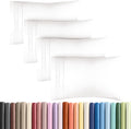 Queen Pillow Cases Set of 4 - Ultra Soft Hotel Quality Pillowcase Covers - Comfy, Cozy & Wrinkle Free - Shrinkage and Fade Resistant…