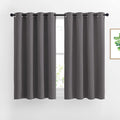 Nicetown Bedroom Blackout Curtains Panels - Window Treatment Thermal Insulated Solid Grommet Blackout for Living Room (Set of 2 Panels, 52…