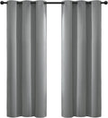 Yakamok Dove Grey Room Darking for Livingroom Dining Room Darkening Thermal Insulated Bay Window Hotel Modern Elegant Black Out Sunblock…
