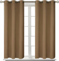 BGment Blackout Curtains for Living Room - Grommet Thermal Insulated Room Darkening Curtains for Bedroom, 2 Panels of 38 x 45 Inch, Taupe 4…