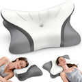 Hamyodo Cervical Neck Pillow for, Bed Pillows for Sleeping, Ergonomic Cooling Pillow, Orthopedic Contour Pillow for Side Back Stomach Slee…