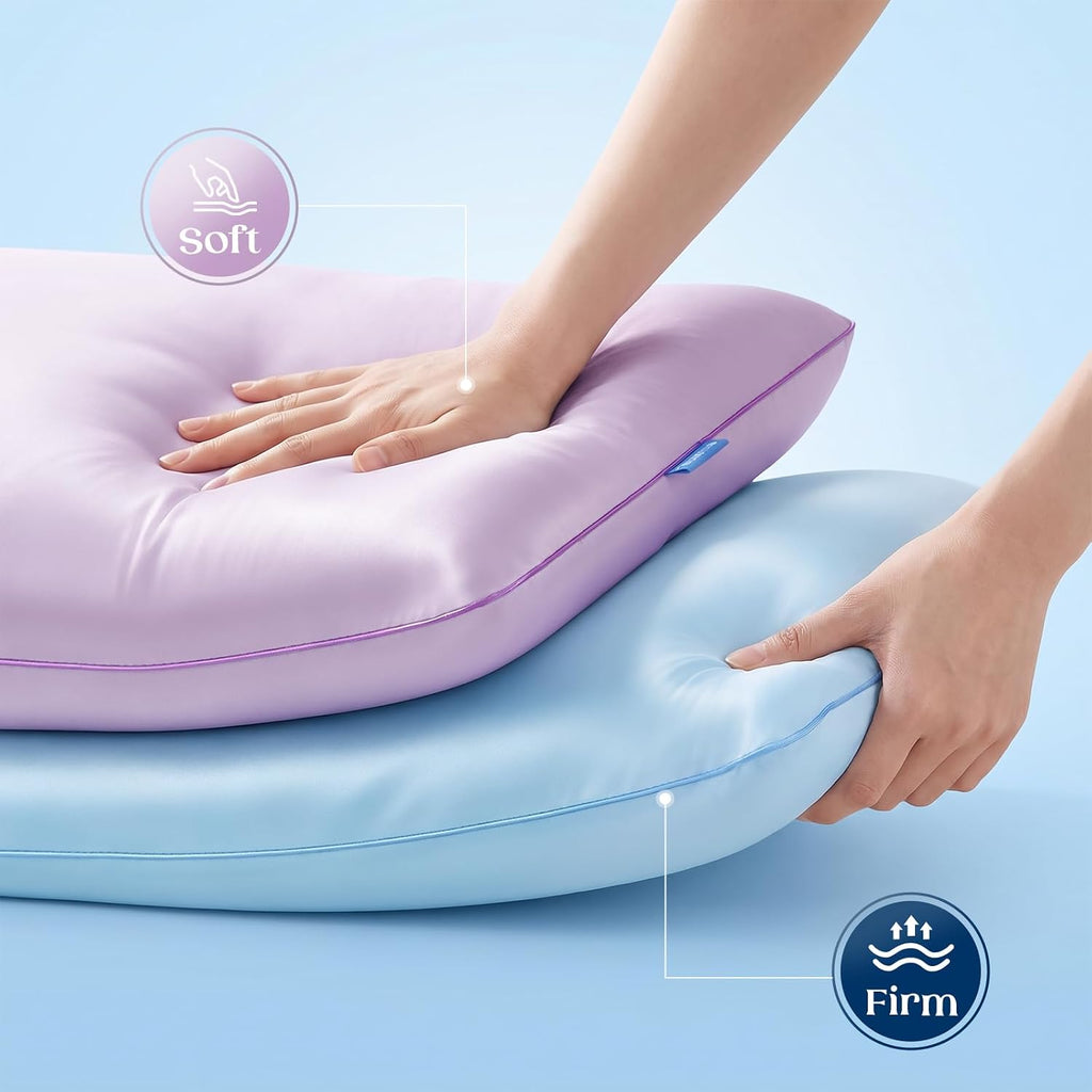 Royal Choice Cooling Gel Pillow for Hot Sleepers, Cold Memory Foam Pillows for Sleeping, Supportive Bed Pillow for Side Back&Stomach…