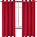 BGment Room Darkening Curtains 72 Inches Long - Grommet Thermal Insulated Drapes Window Treatment Curtains for Bedroom, 2 Panels, 52 x 72 I…