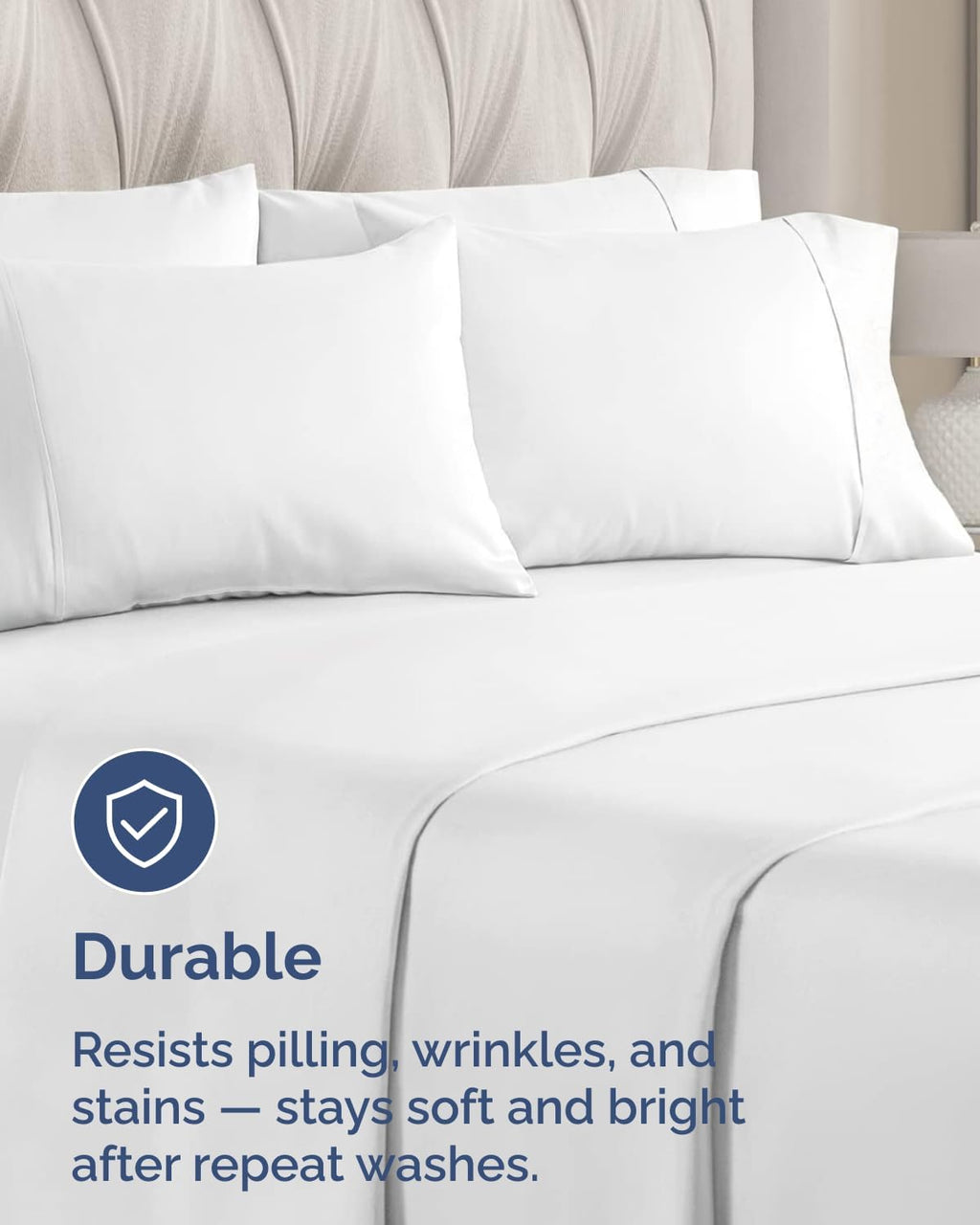 King Standard Pillow Cases Set of 10 - Ultra Soft Hotel Quality Pillowcase Covers - Comfy & Wrinkle Free - Shrink & Fade Resistant…