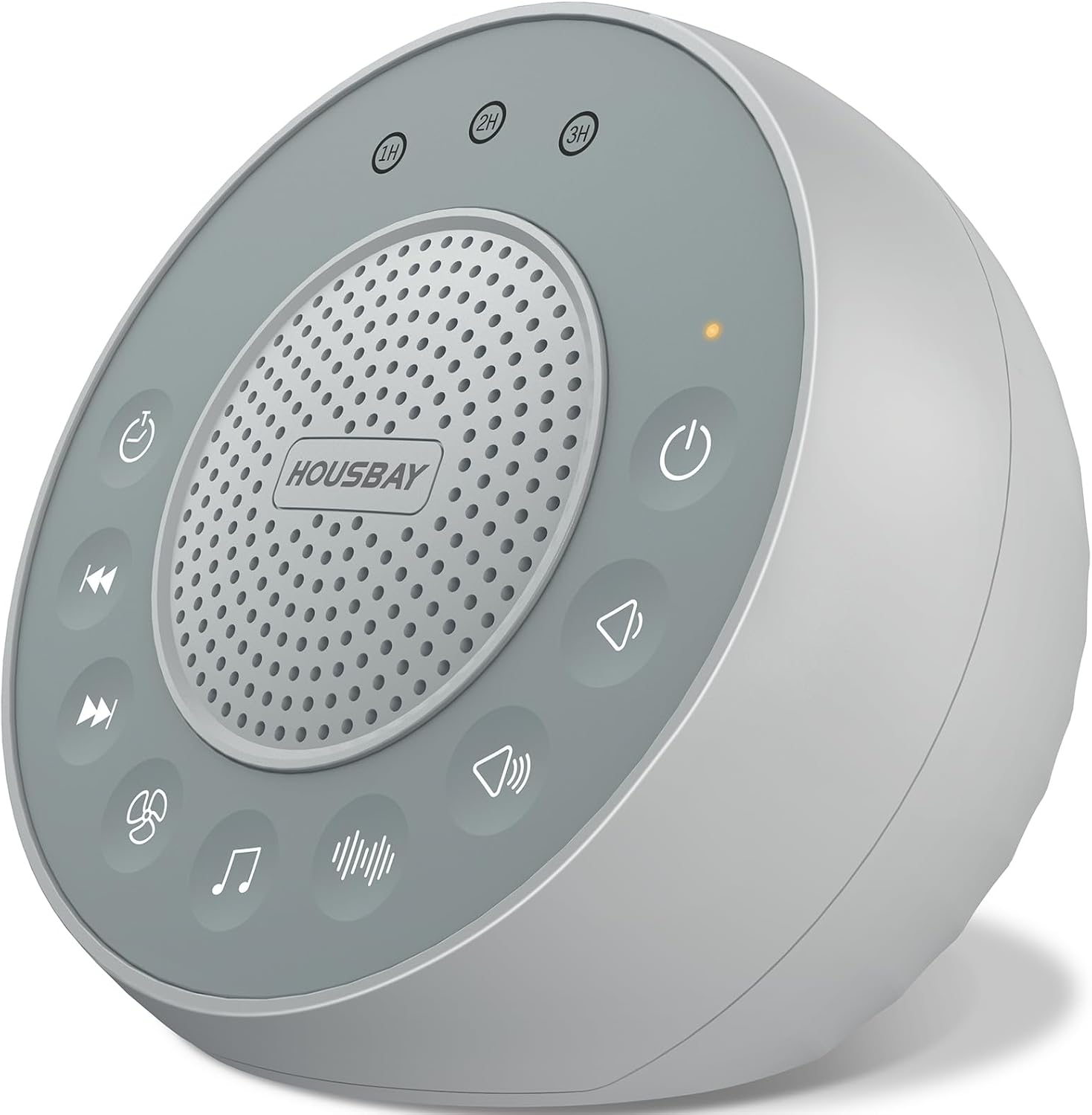 Housbay White Noise Sound Machine, 31 Soothing Sounds, 5W Loud Stereo Sound, Sleep Timer, Small Travel Sleep Machine & Noise Canceling…
