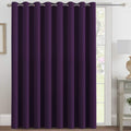 H.VERSAILTEX Blackout Patio Curtains 100 x 84 Inches for Sliding Door Extral Wide Blackout Curtain Panels Thermal Insulated Roo…