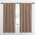 NICETOWN Kids Blackout Curtain Panels - Window Treatment Thermal Insulated Solid Rod Pocket Curtains/Drapes for Bedroom (Set of 2 Panels…