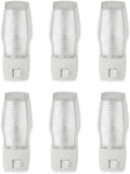OSKOS 6 Pack Plug in Night Light with Manual On/Off Switch, 7W Incandescent Bulb Included, ETL Listed
