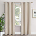 YoungsTex Blackout Curtains for Bedroom 84 Inches Length - Grommmet Room Darkening Curtains Thermal Insulated Window Drapes for Living Room…