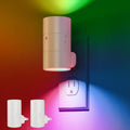 Volisun Led Night Light Plug into Wall, 6 RGB Night Lights with Light Sensor, Color Changing Mode, Dimmable Night Light for Christmas, Hall…