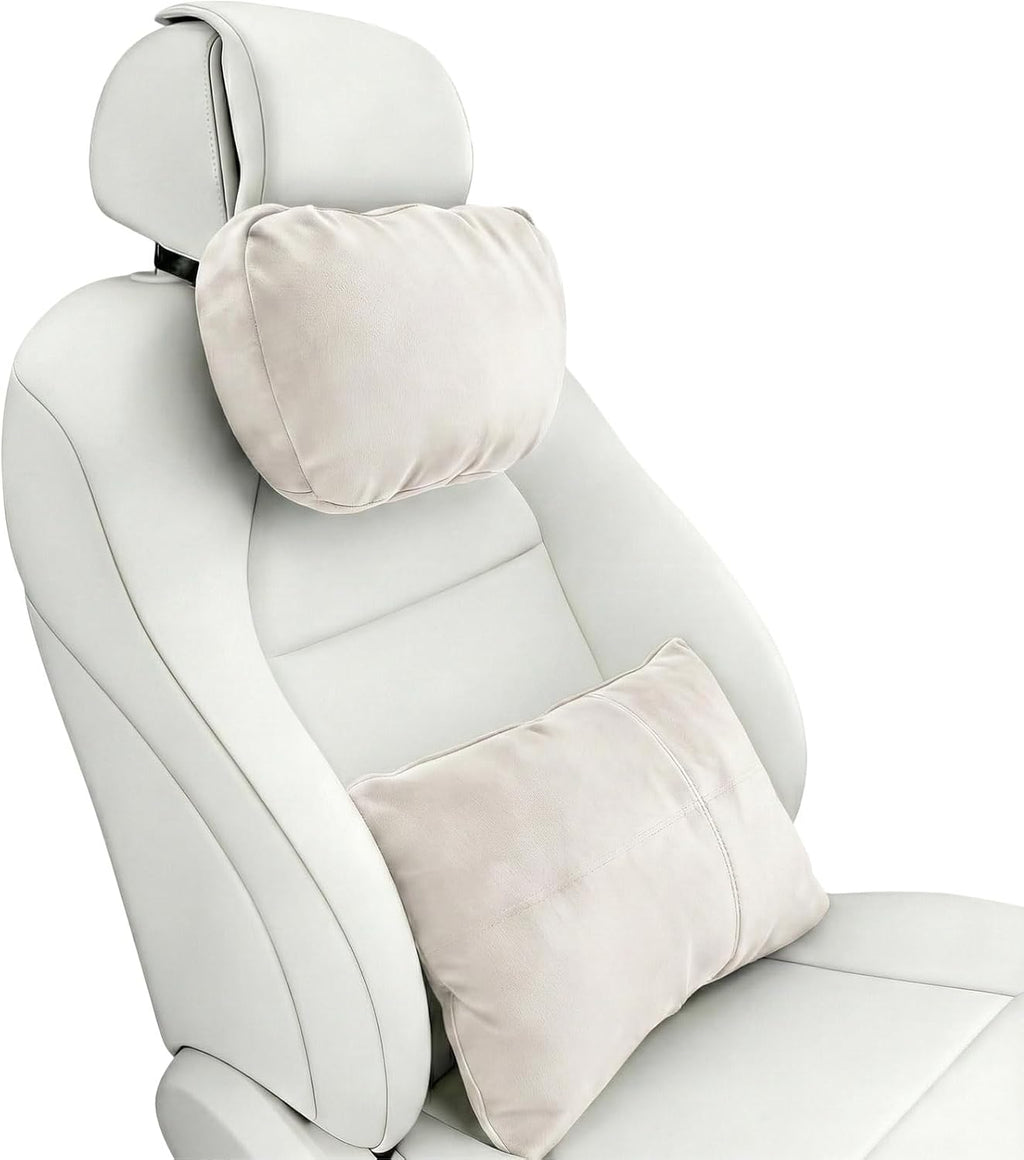 WELBRIT 2PCS Car Pillow for Car Neck Pillow for Driving Seat Neck Support Soft Cushion Back Support Head-Rests for Vehicle Sleeping…
