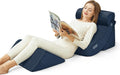 PIASHJOY 4pcs Wedge Pillow Set for After Surgery, Upright Pillows for Sleeping, Foam Wedge for Back and Leg Pain, Wedge Pillows for Aci…