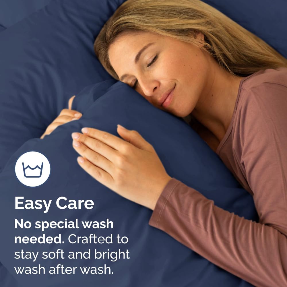 Standard Pillow Cases Set of 2 - Ultra-Soft Hotel Quality Pillowcase Covers - Comfy & Wrinkle Free - Stain & Fade Resistant - Machine…