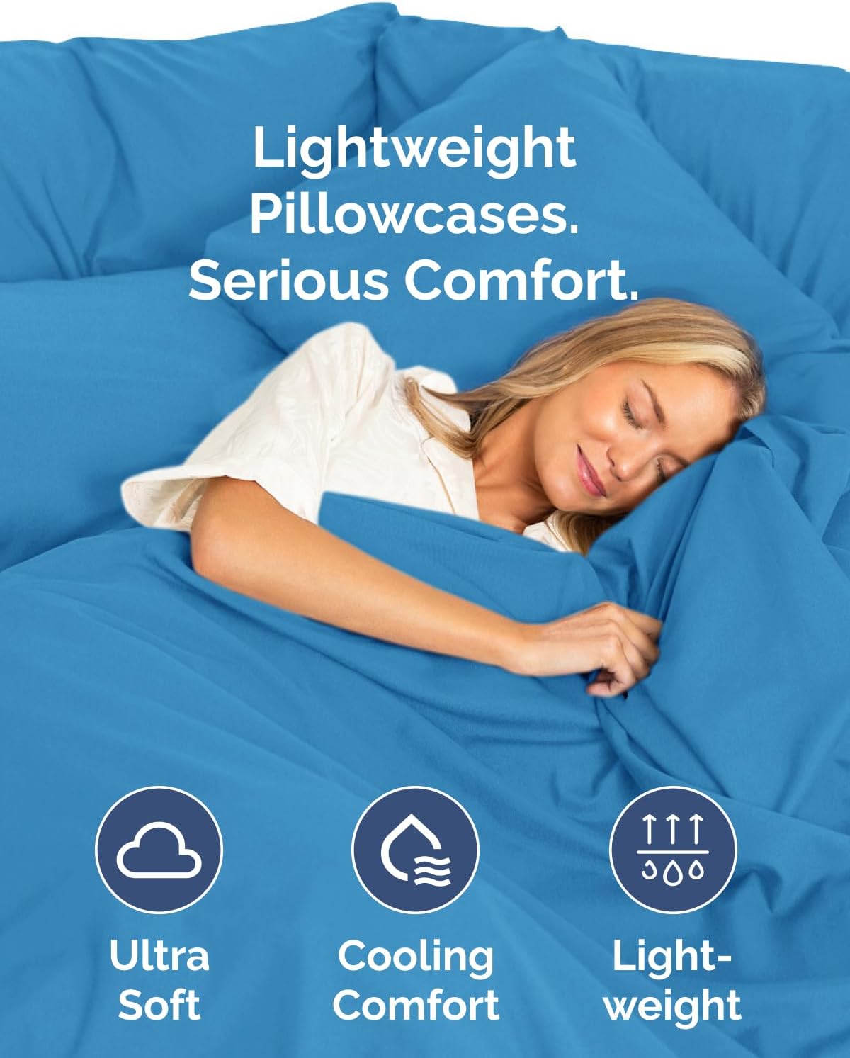 Standard Pillow Cases Set of 10 - Ultra Soft Hotel Quality Pillowcase Covers - Comfy & Wrinkle Free - Shrink & Fade Resistant - Machine…