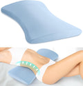VamorryDirect Lumbar Support Pillow for Bed Relief Back Pain: Lower Back Pillow for Sleeping - Memory Foam Waist Pillow - Back Wedge Bolste…
