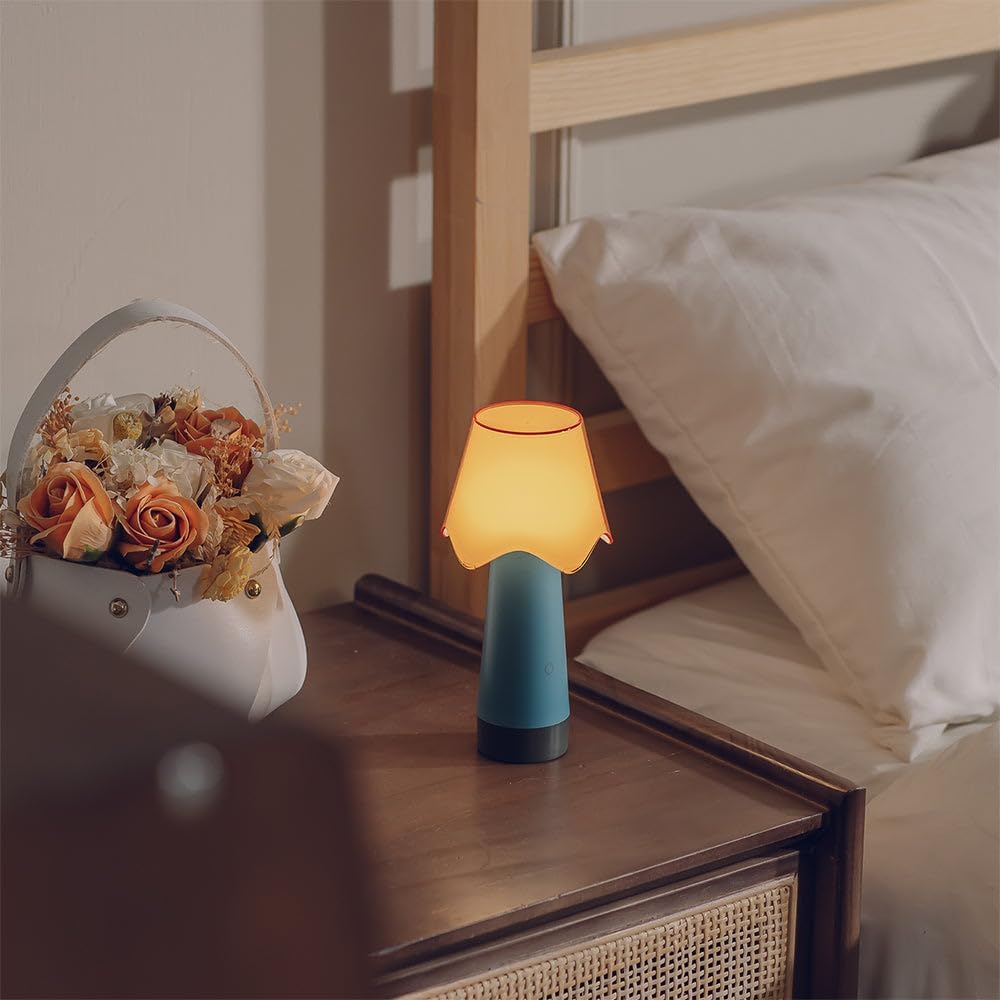 Owlpack Fungo Cordless LED Lamp with Adjustable Dimmer - Dark Turquoise