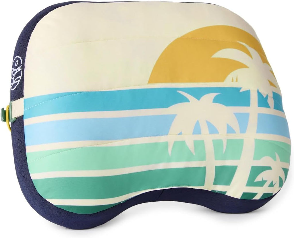 Ballast Beach Pillow – Comfy, Durable & Compact, Stays Put on Windy Beaches with Patented Sand Pouch, Inflatable Pillow for Beaches…