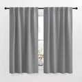 NICETOWN RV Curtains for Camper Windows - (Silver Grey Color) 34x54 Inch, 2 Panels Set, Thermal Insulated Room Darkening Blackout…
