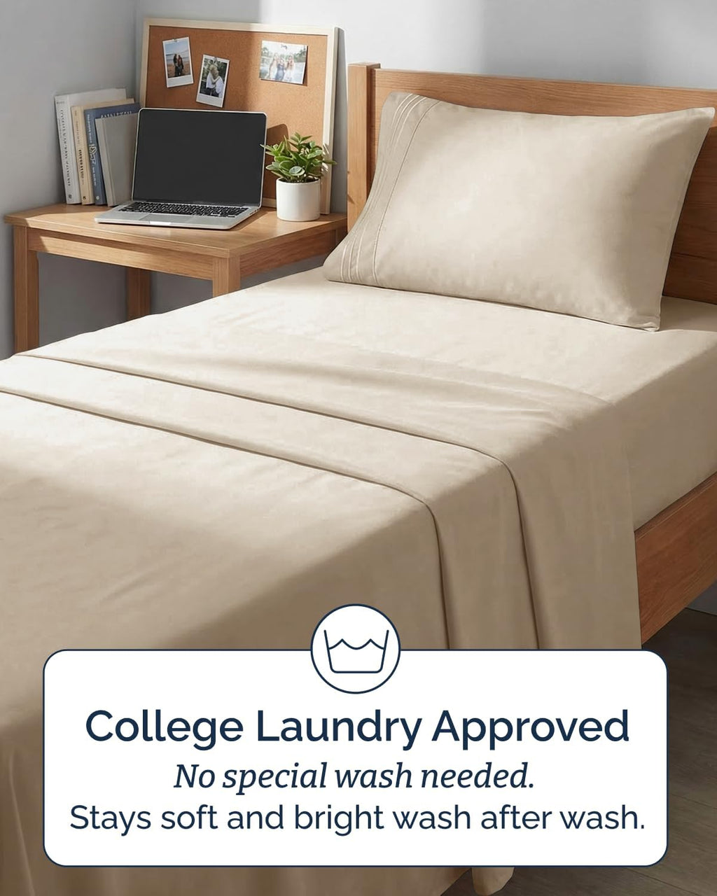 Twin XL 4 Piece Sheet Set - Comfy, Breathable & Cooling - Hotel Luxury Bedding for Women, Men, Kids, Teens and Children - 1 Flat & 1…